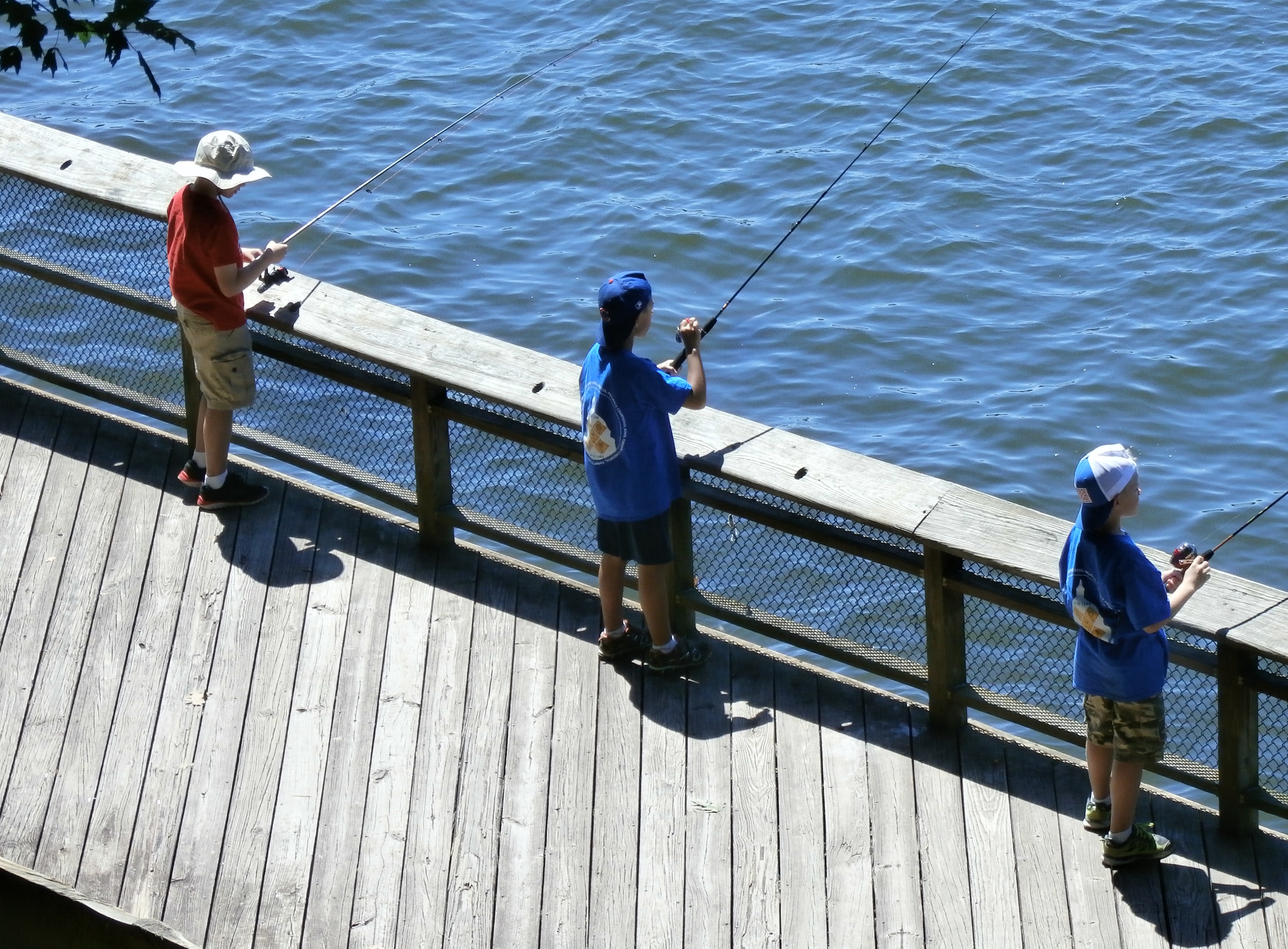 Fishing Derby Cub Scouts Pack 1344 Cherry Run Elementary, Burke VA